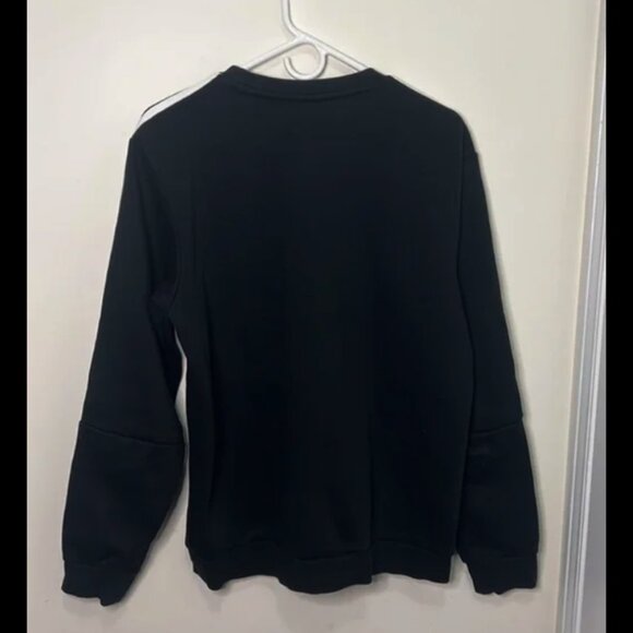 Adidas Signature Crew Neck Sweatshirt Top Size Large - Picture 3 of 9
